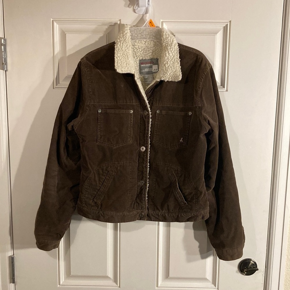 Hollister fleece Sherpa jacket